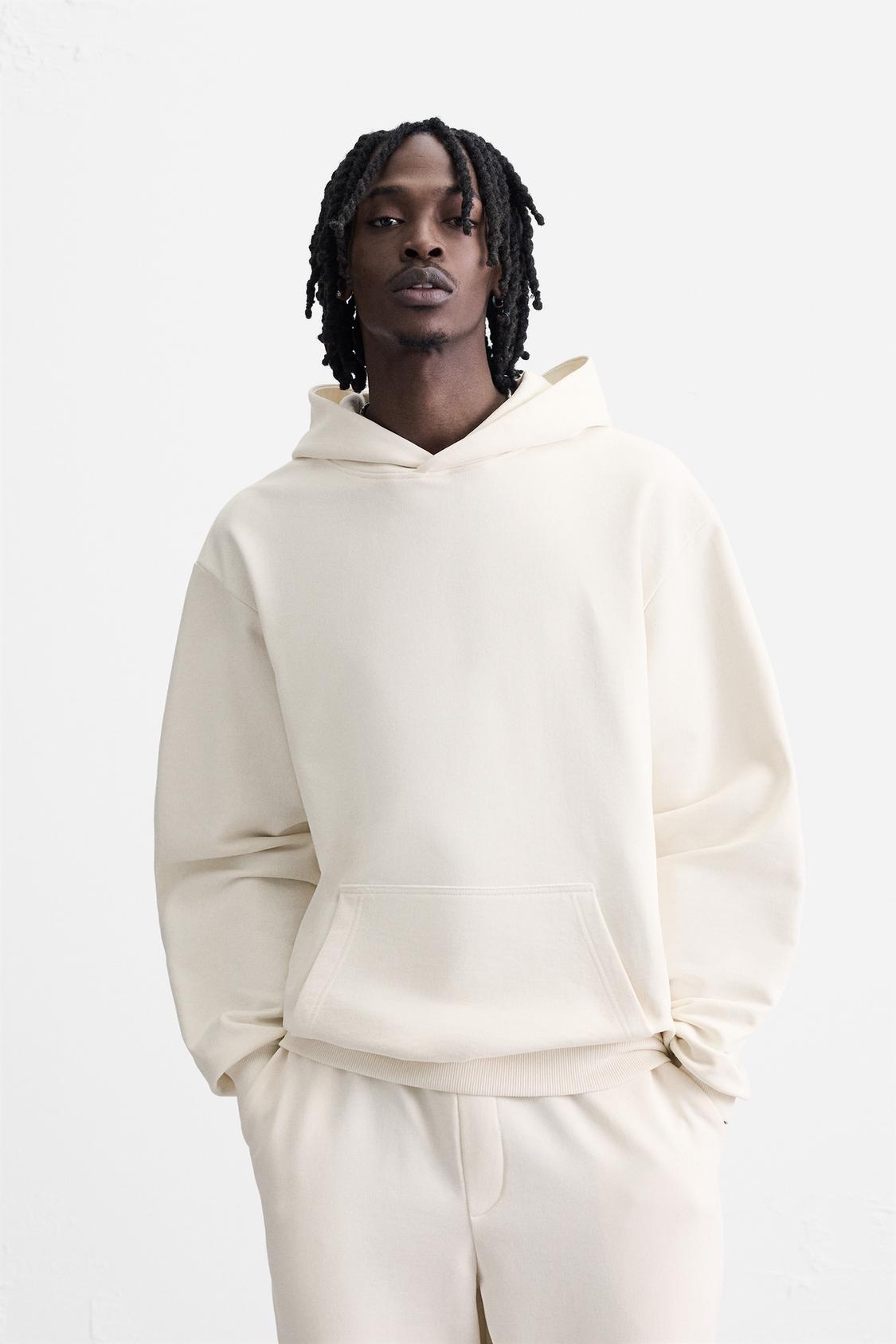 Heavyweight Oversized Hoodie (Off White)